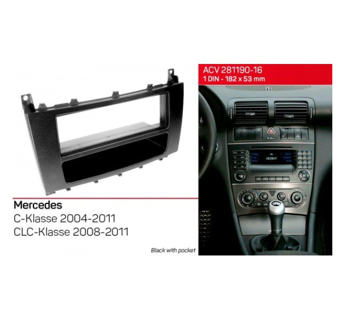 Перехідна рамка Mercedes C-Klasse ACV 281190-16