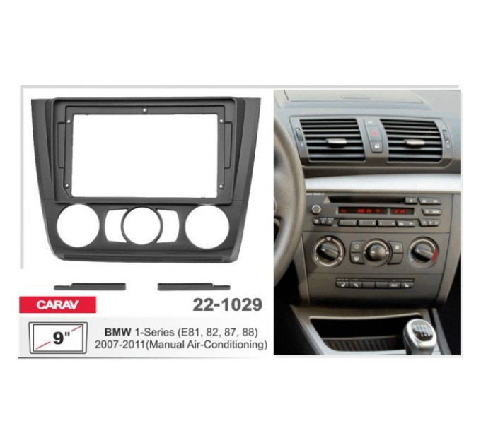 Перехідна рамка BMW 1 Series (E81, E82, E87, E88) Carav 22-1029