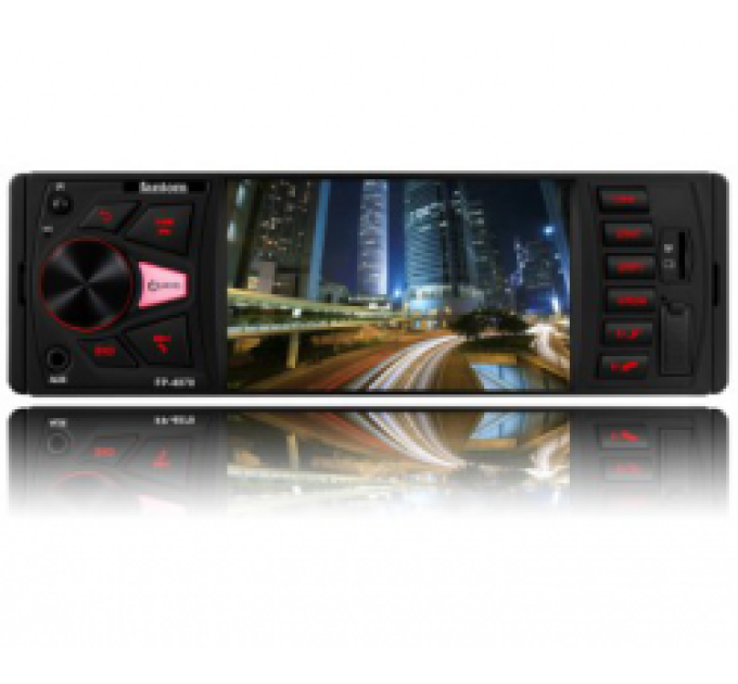 Автомагнітола Fantom FP-4070 Black/Red