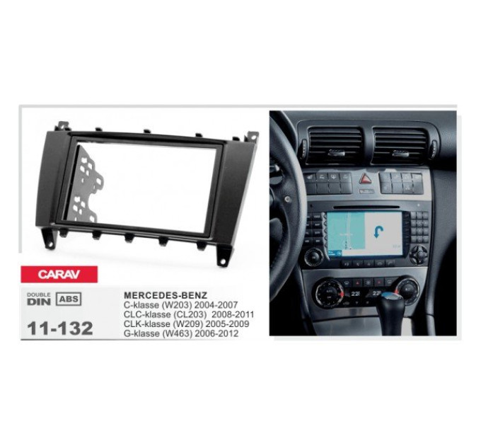 Перехідна рамка Mercedes W203, CL203, W209, W463 Carav 11-132