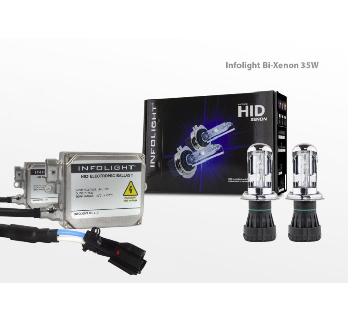 Комплект біксенона Infolight H4 6000K