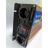 Автомобільний інвертор Pulsepad PSW-3000 12V 3000W PURE SINE WAVE