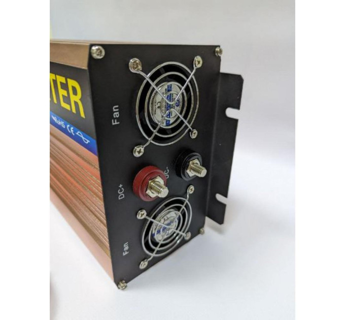 Автомобільний інвертор Pulsepad PSWCH-1500 12V 1500W PURE SINE WAVE