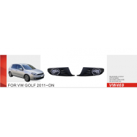 Протитуманні фари Vitol VW-469W VW Golf 2011-