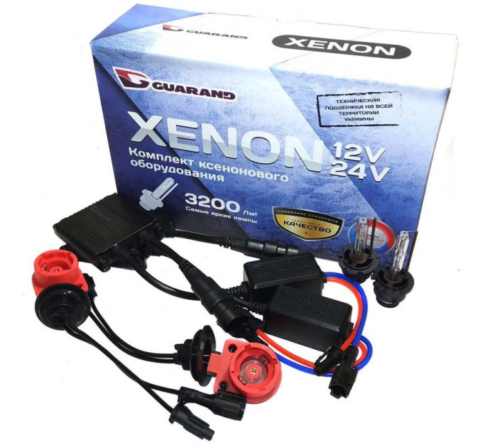 Комплект ксенону Guarand Slim D2S 4300K 35W 12V