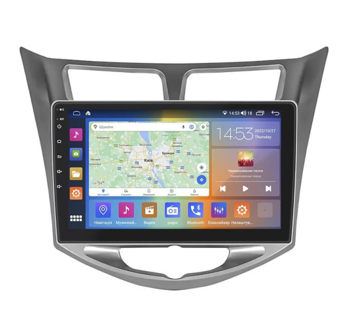 Штатна магнітола Hyundai Accent 2010-2017 Element Prime 2/32 CarPlay 4G
