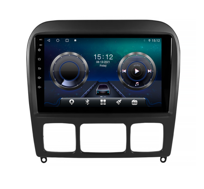 Штатна магнітола Mercedes-Benz S-Клас (W220) 1998-2005 Element 4/64 4G CarPlay