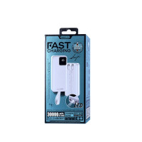 Повербанк REMAX Suji Series RPP-550 White PD 20W+QC 22.5W 30000mAh
