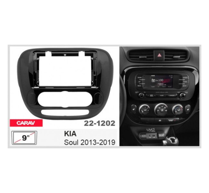 Перехідна рамка KIA Soul Carav 22-1202