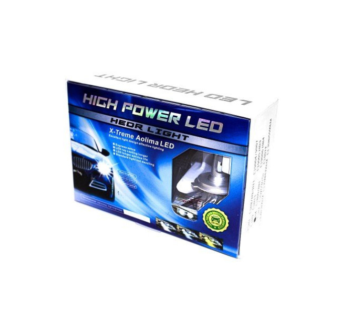 Світлодіодні лампи AllLight F2 H4 50W 6500K 7000lm