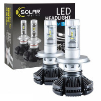 Світлодіодні лампи Solar LED H4 12/24V 6000K 6000Lm 50W ZES