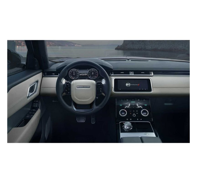 Захисне скло на клімат контроль Range Rover Velar 2020- (матове) Pixsel RR-1205-M