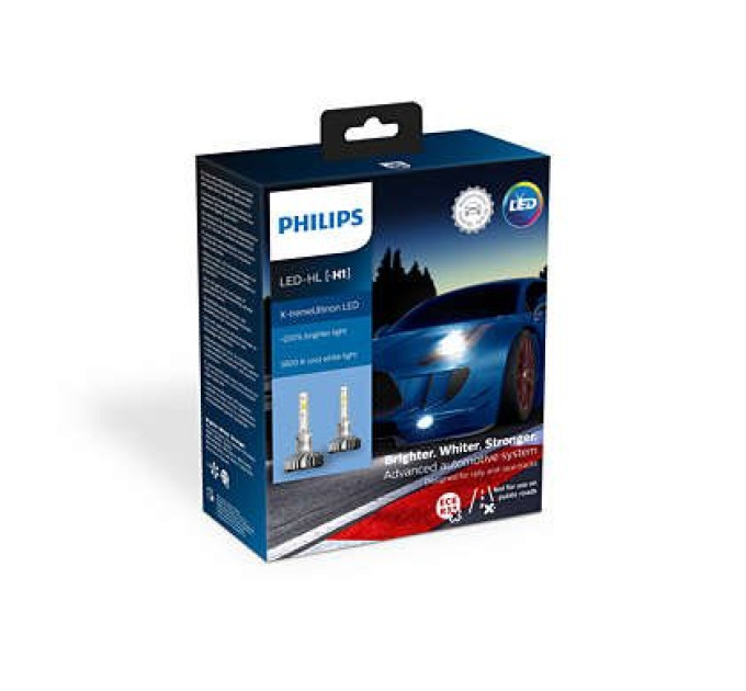 Світлодіодні лампи Philips 11258XUX2 H1 X-tremeUltinon +200% 5800K