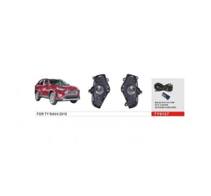 Протитуманні фари Vitol TY-9107A Toyota RAV-4 2018-21