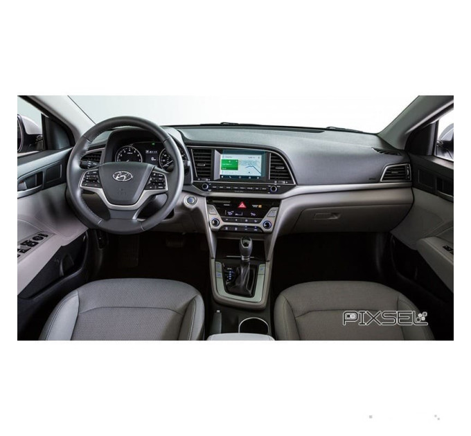 Захисне скло на монітор Hyundai Elantra 2019-2020 (глянсове) Pixsel HD-4833-H