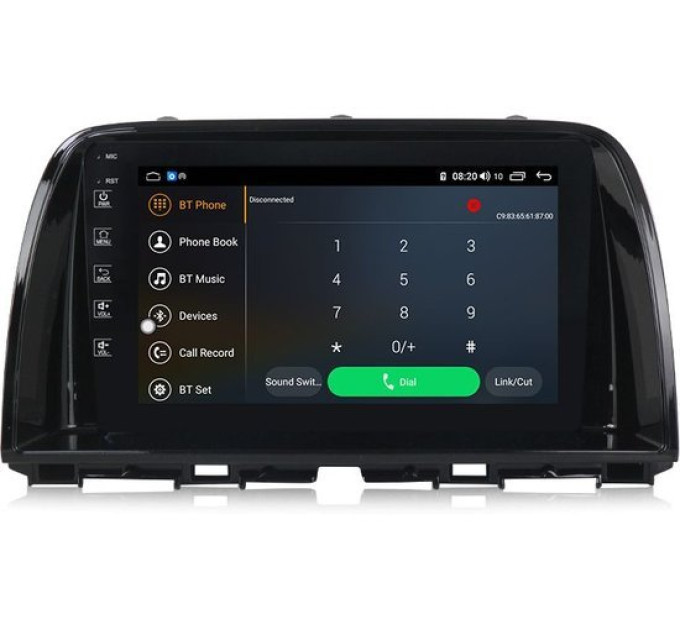Штатна магнітола Torssen Mazda CX5 2015-2016  F9332 4G Carplay