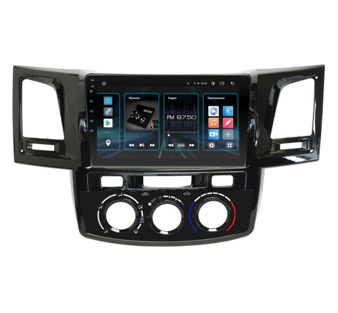 Штатна магнітола Incar DTA2-2337 для Toyota Hilux 2011-2015, Fortuner 2011-2015