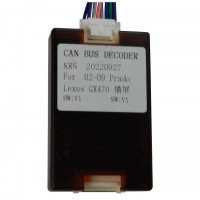 Перехідник для магнітол Toyota Land Cruiser Prado 120, Lexus GX 470 AWM 170-003