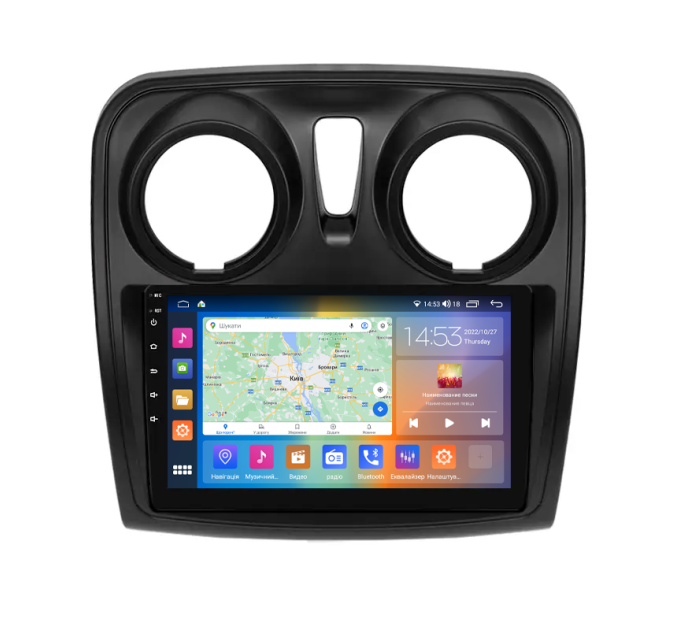 Штатна магнітола Dacia Dokker 2012-2017 Element Prime 2/32 CarPlay 4G