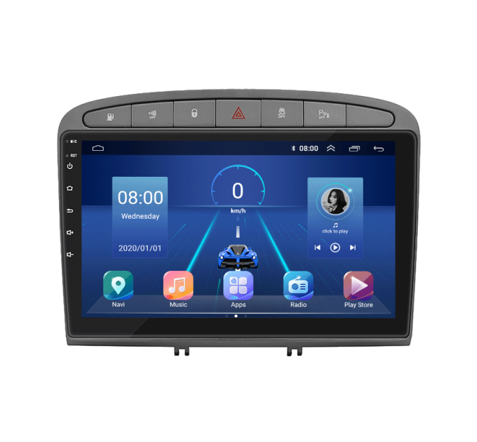 Штатна магнітола Peugeot RCZ 2012-2015 Element 6/128 4G CarPlay
