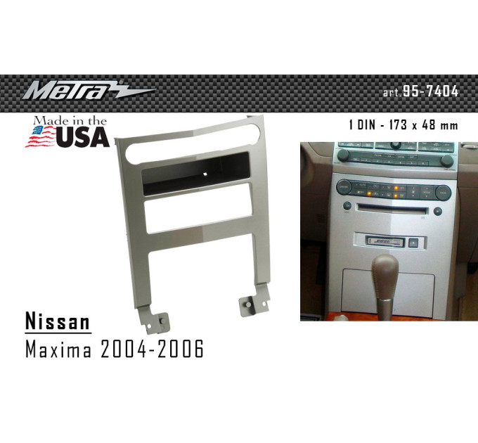 Перехідна рамка Nissan Maxima Metra 99-7404