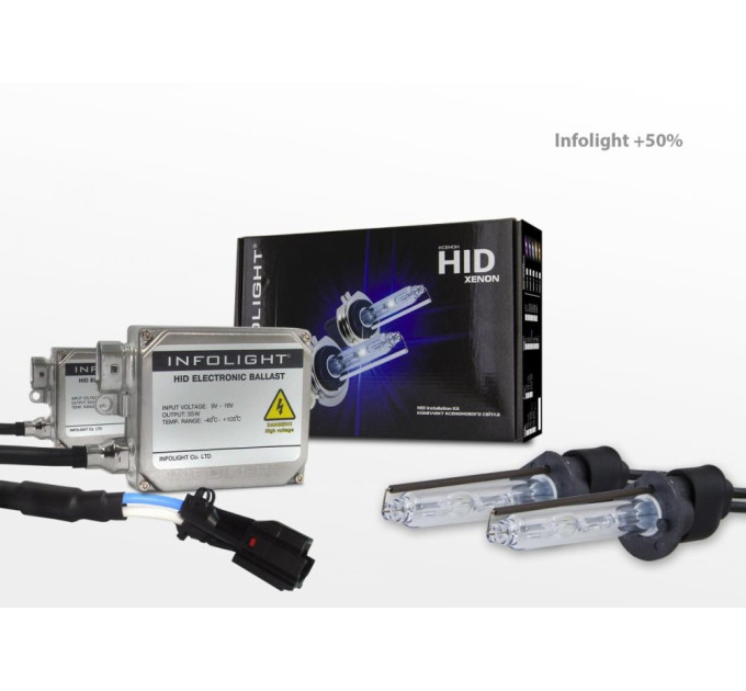 Комплект ксенону Infolight +50% H1 5000К