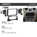 Перехідна рамка Chrysler, Dodge, Jeep Metra 95-6533B