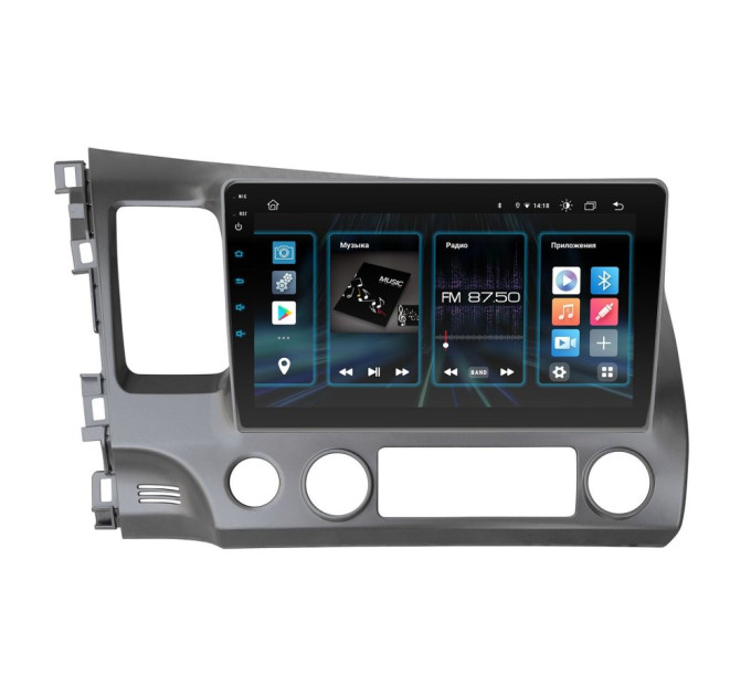 Штатна магнітола Incar DTA4-0112 для Honda Civic 2007-2011