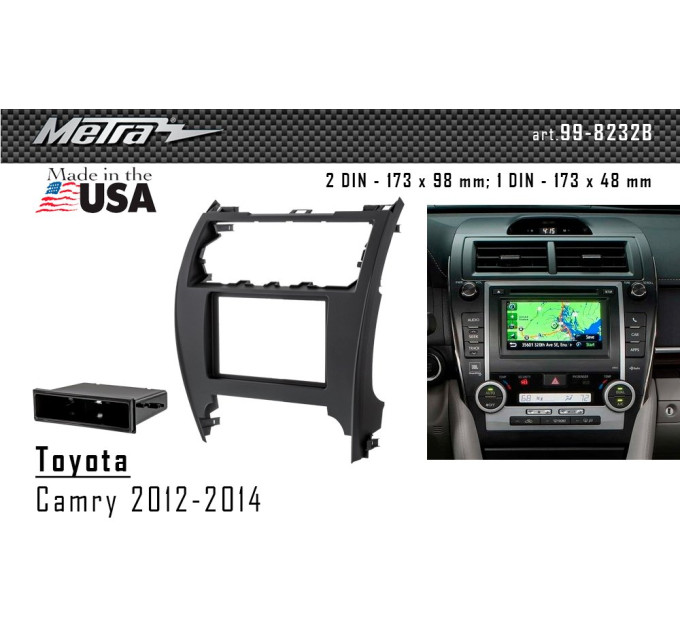 Перехідна рамка Toyota Camry Metra 99-8232B