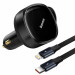 Автомобільний зарядний пристрій Baseus CGTX000001 30W Black