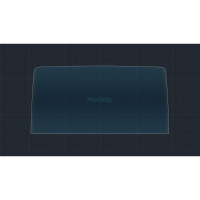 Захисне скло на монітор Mazda CX 9 2016- (гартоване) Pixsel MZ-1272-T