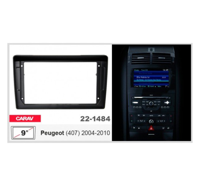Перехідна рамка Peugeot 407 Carav 22-1484