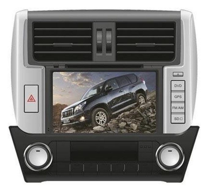 Штатна магнітола Phantom DVM-3046G HDi Silver Toyota Prado 150