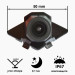Камера переднього огляду широкутна Prime-X A8013W MERCEDES C200 (2012)