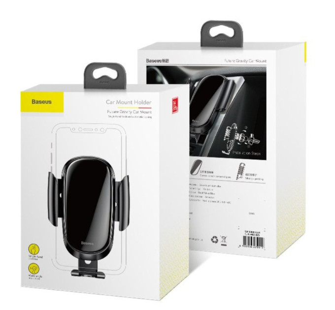 Автомобільний тримач Baseus SUYL-WL01 Black