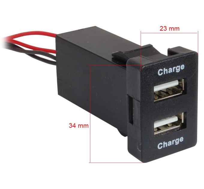 USB роз'єм Toyota, Lexus new CARAV 17-204