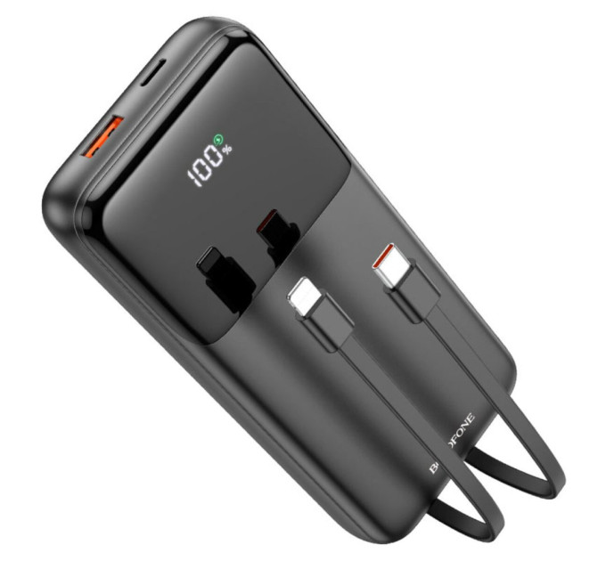 Повербанк BOROFONE BJ22AB 22.5W+PD20W 20000mAh Black