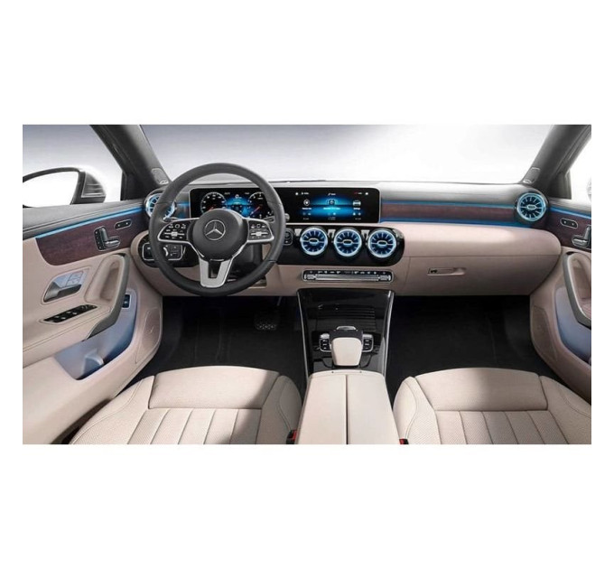 Захисне скло на монітор Mercedes A-Class цілісний 2018- (матове) Pixsel MB-1603-M
