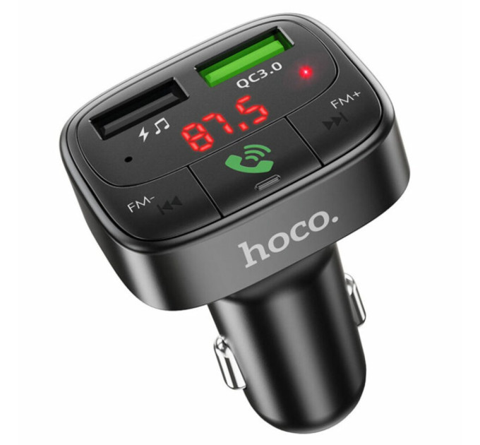 FM-трансмітер HOCO E59 Promise QC3.0 Black