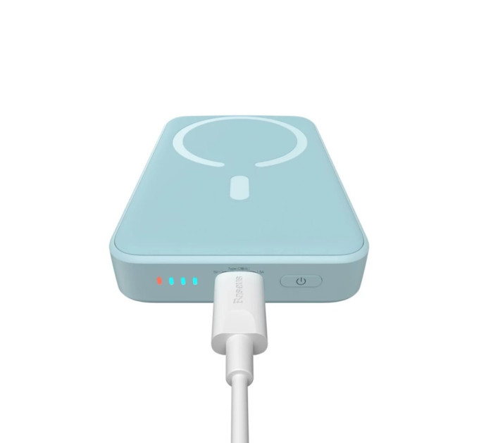 Повербанк Baseus Magnetic Mini PPCX030003 10000mAh 20W Blue