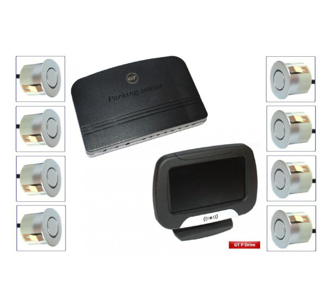 Парктронік GT P Drive 8 silver (P DR8 Silver)