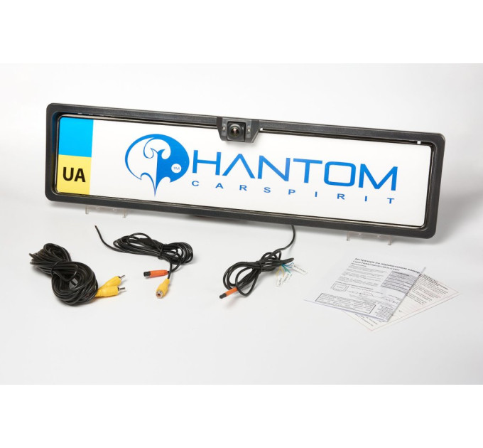 Камера в рамці номерного знака Phantom UF-36HD