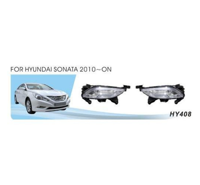Протитуманні фари Vitol HY-408 Hyundai Sonata 2010-12