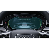 Захисне скло на панель приладів Audi A8 / S8 2018- (глянсове) Pixsel AUDI-4356-H