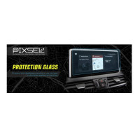 Захисне скло на монітор Mercedes S-Class (2 шт) 2013-2018 (глянсове) Pixsel MB-0012-H