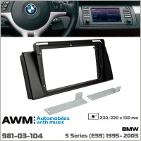Перехідна рамка BMW 5 Series (E39) 1995-2003 AWM 981-03-104
