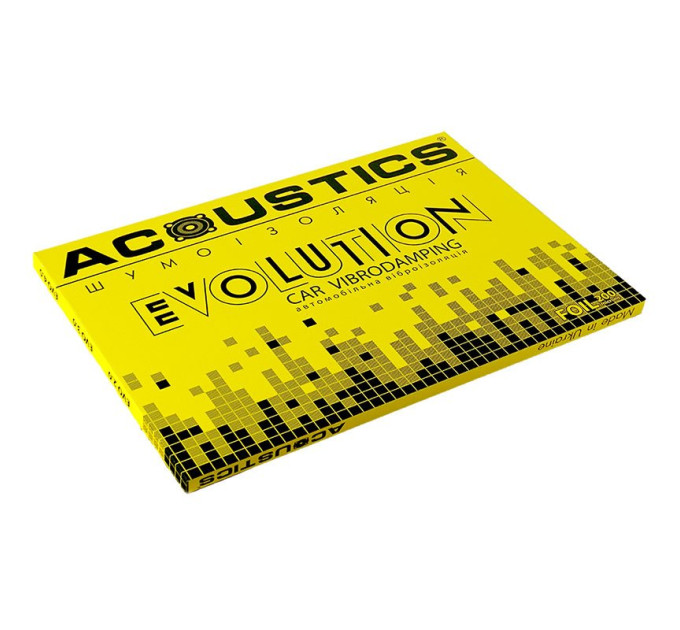 Шумоізоляція Acoustics Evolution 700x500x2