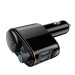 FM-трансмітер Baseus Locomotive Wireless MP3 Vehicle Charger Black