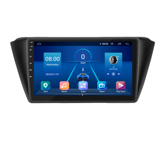 Штатна магнітола Skoda Fabia 2018-2021 Element 6/128 4G CarPlay