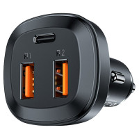 Автомобільний зарядний пристрій ACEFAST B9 66W (2USB-A+USB-C)